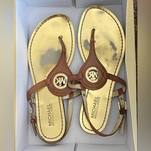 MICHAEL Michael Kors leather thongs